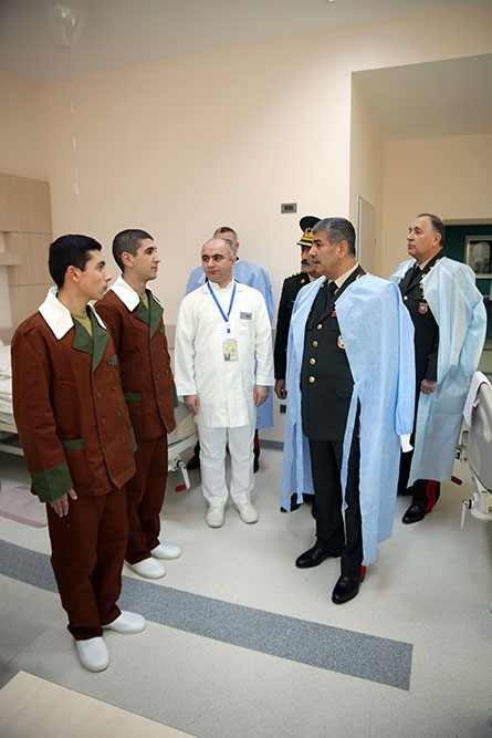 Zakir Həsənov hospitalda - FOTOLAR