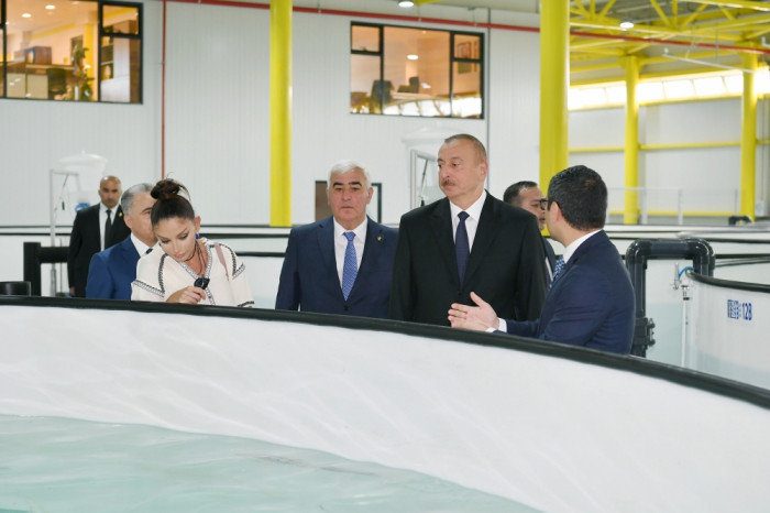 Prezident və xanımı “Nərəkənd”in açılışında - FOTOLAR