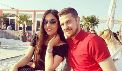 “Qarabağ”ın eks qapıçısı bu qızla evləndi - FOTOLAR