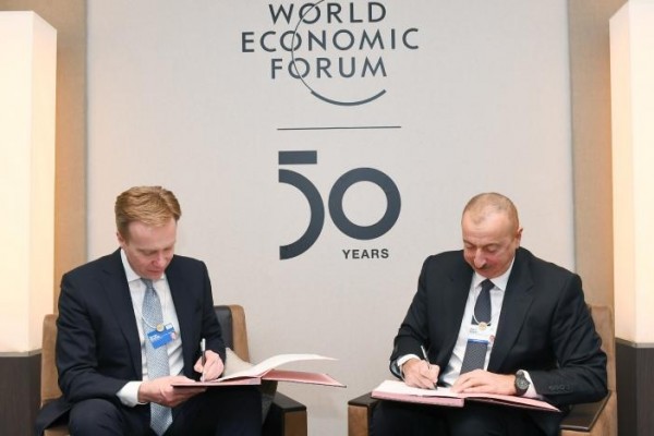 Dünya İqtisadi Forumunun Azərbaycanda regional mərkəzi yaradılır - Protokol imzalandı