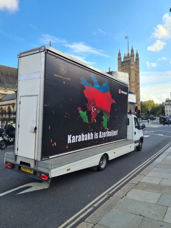 “Karabakh is Azerbaijan” London küçələrində - FOTO