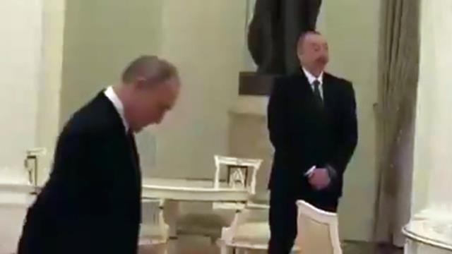 Paşinyanı gözləyən Putin və İlham Əliyev arasında maraqlı dialoq (VİDEO)