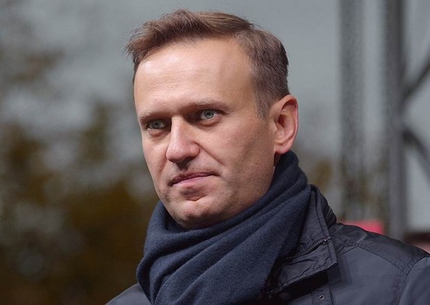 Navalnı Moskvada saxlanıldı - VİDEO