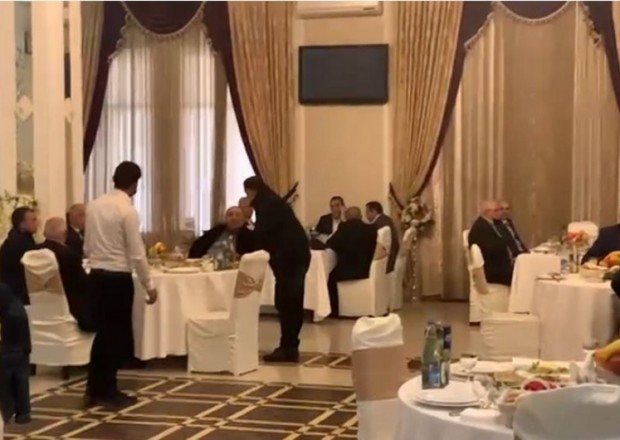 "Şuşa" restoranında toy edənlər saxlanıldı - VİDEO