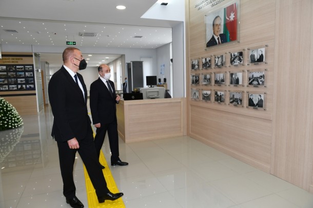 Prezident Suraxanı Rayon Məhkəməsinin yeni binasının açılışında- FOTOLAR (YENİLƏNİB)