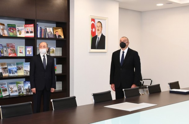 Prezident Suraxanı Rayon Məhkəməsinin yeni binasının açılışında - FOTOLAR (YENİLƏNİB)