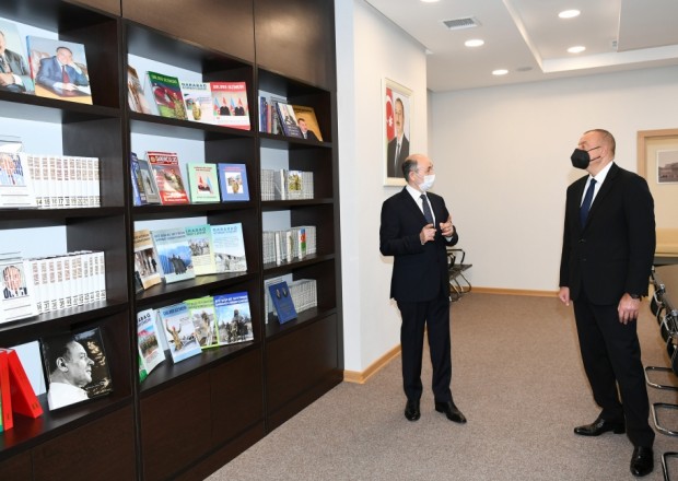Prezident Suraxanı Rayon Məhkəməsinin yeni binasının açılışında- FOTOLAR (YENİLƏNİB)