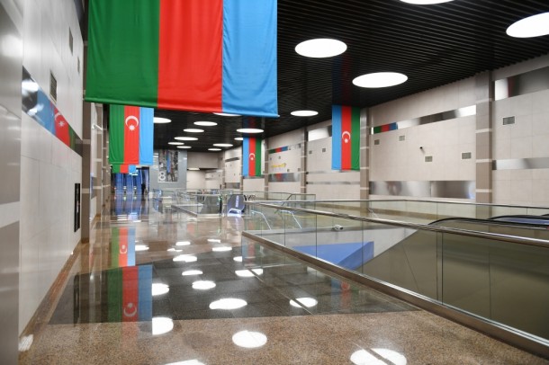 Metronun “8 Noyabr” stansiyası istifadəyə verildi - FOTOLAR (YENİLƏNİB)