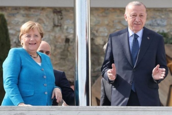 Ərdoğanla Merkel görüşdü- YENİLƏNİB