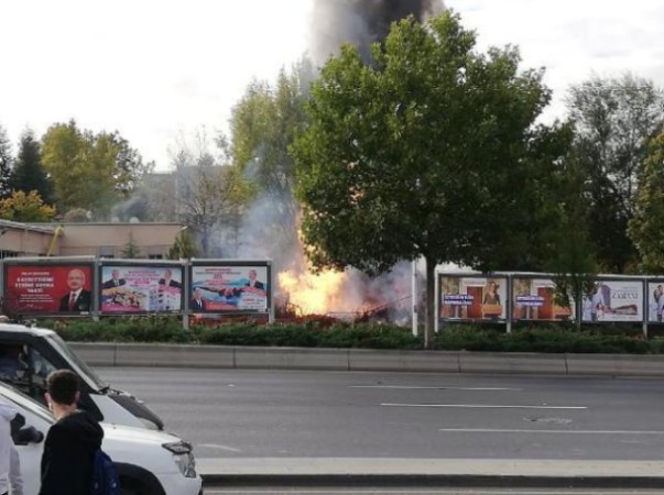 Ankarada partlayış oldu- FOTO