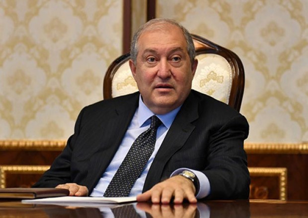 Ermənistan prezidenti istefaya getməyə hazır olduğunubildirdi