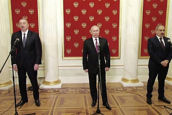 Bu gün İlham Əliyev, Putin və Paşinyan arasında görüş keçiriləcək