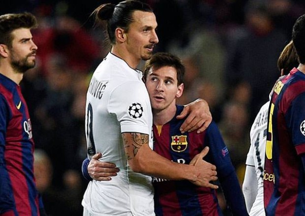 "Messi hər şeyi təbii şəkildə edir"- Zlatan İbrahimoviç