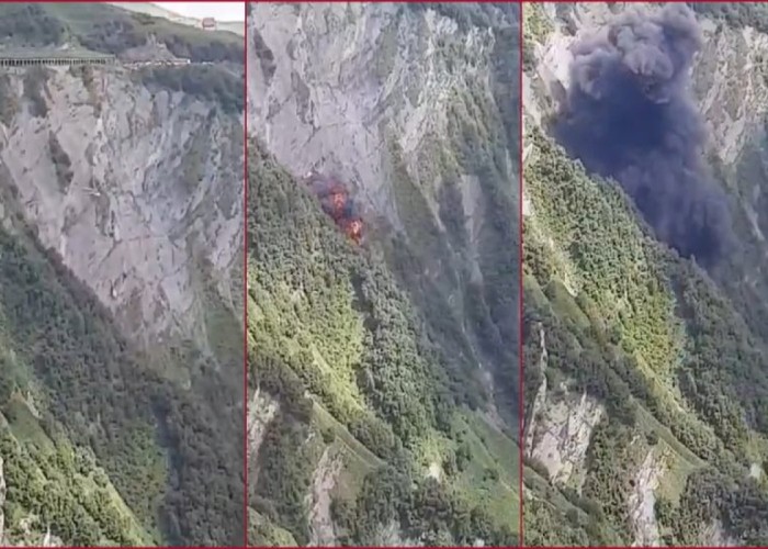 Gürcüstandakı helikopter qəzasındakı 8 nəfərin hamısı həlak olub - VİDEO - YENİLƏNİB