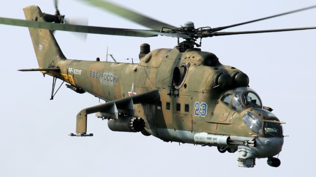 Rusiyanın Mi-24 helikopteri məhv edildi