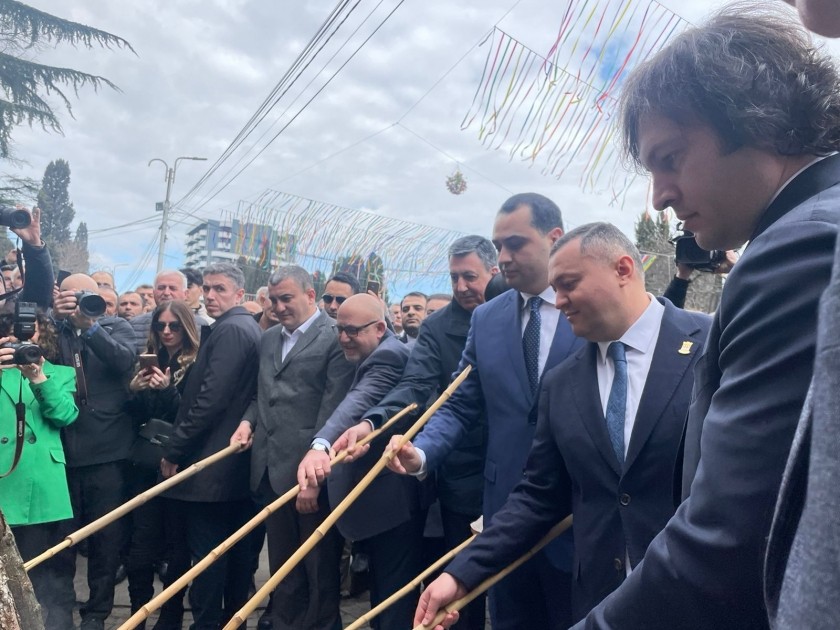 Gürcüstanın Baş naziri Marneulidə Novruz Bayramı şənliyində iştirak ETDİ - FOTOLAR