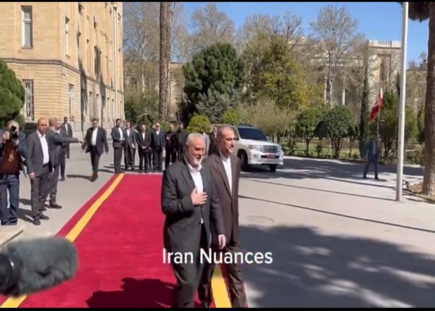 HAMAS lideri İrana getdi