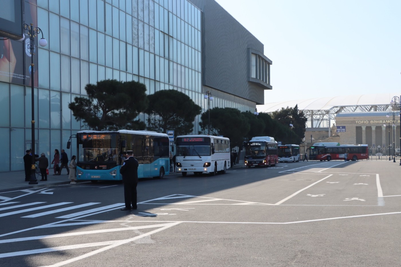 Paytaxtda 181 avtobus yeni nəqliyyat mübadilə mərkəzindən hərəkət edəcək
