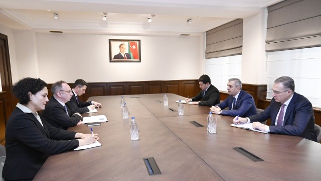 Samir Nuriyev Asiya İnkişaf Bankının departamentinin Baş direktoru ilə görüşdü (FOTOLAR)