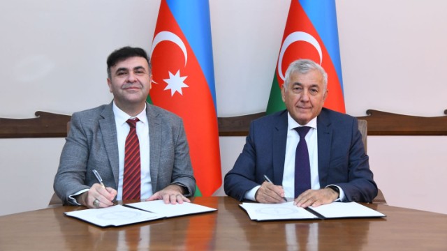 BMU ilə Türkiyənin bu institutu arasında memorandum imzalanıb - FOTOLAR