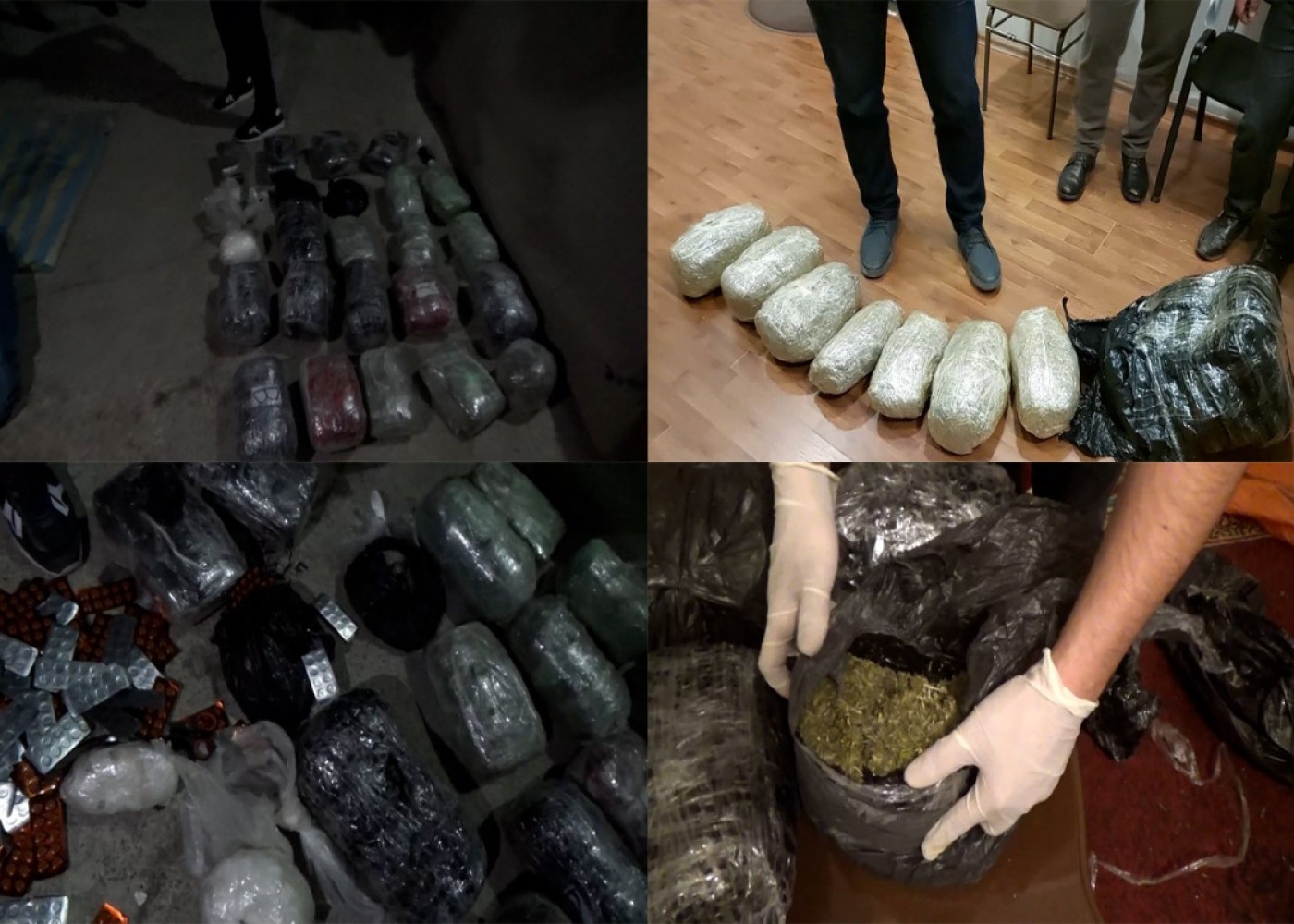 6.5 milyon manatlıq 150 kq narkotik dövriyyədən çıxarılıb- VİDEO