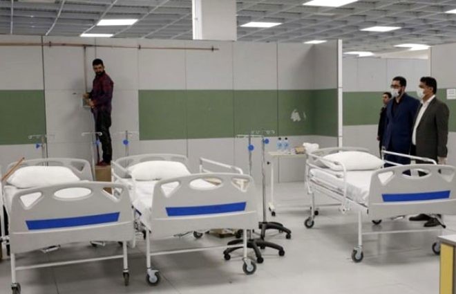 İran buranı koronavirus xəstəxanasına çevirir - FOTO
