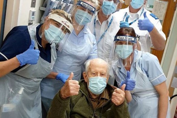 101 yaşlı kişi koronavirusa qalib gəldi