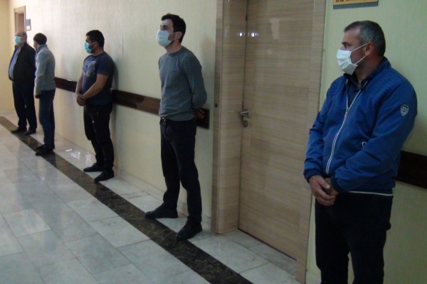 Zaqatalada karantin rejimini pozan 5 nəfər cərimələndi (Foto)