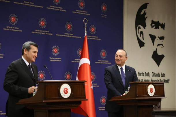 Çavuşoğludan Türkmənistan XİN başçısı ilə görüş barədə PAYLAŞIM (FOTOLAR)