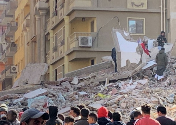 Misirdə binanın çökməsi nəticəsində 25 nəfər ölüb 