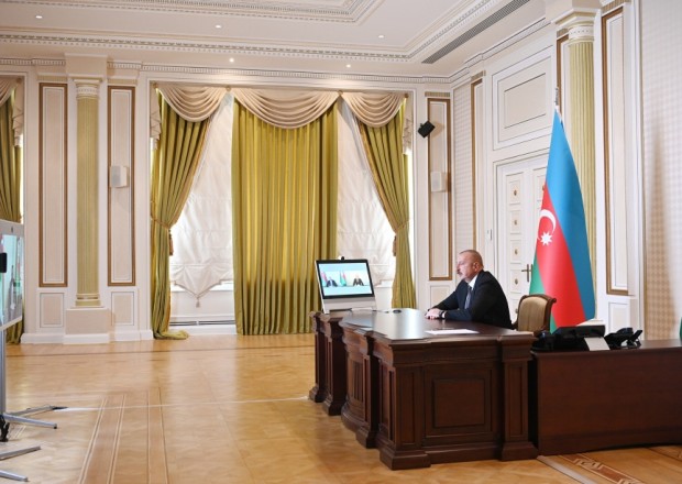 Prezident Zaur Mikayılovu videoformatda qəbul etdi (FOTO-VİDEO)