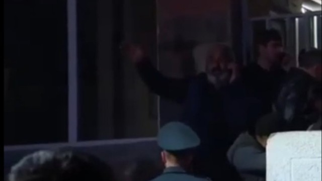 Erməni generallar Nazirliyin arxa qapısından qaçdılar - VİDEO