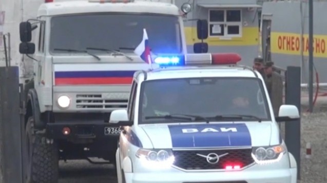 Kəlbəcərə 420 ton humanitar yük çatdırılıb - Rusiya MN