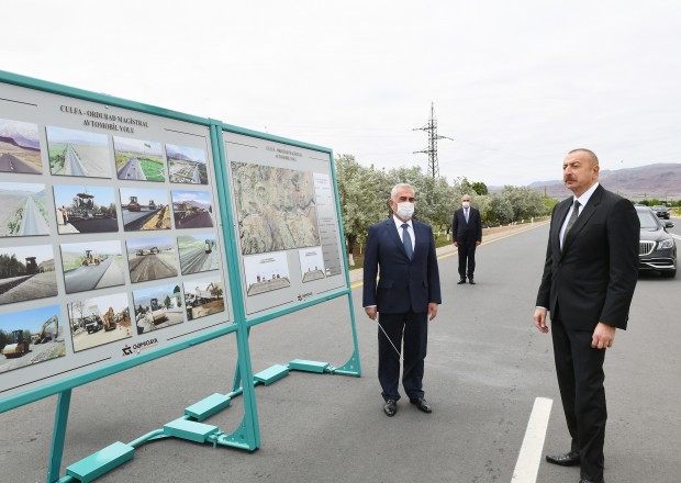 Prezident Culfa-Ordubad magistral avtomobil yolunun açılışını etdi - YENİLƏNİB