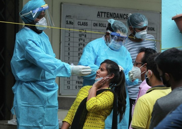 Hindistanda koronavirusa yoluxanların sayı azaldı 