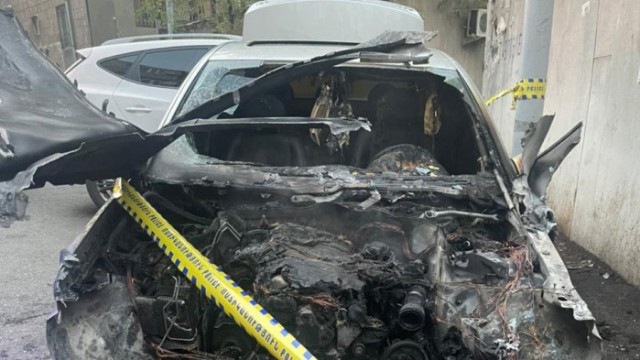 Ermənistanda tanınmış müxalifətçinin ərinin avtomobili partladıldı - VİDEO