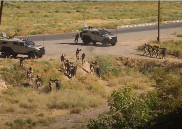 Ordumuz Naxçıvanda terrorla mübarizə üzrə xüsusi təlim keçirdi - VİDEO