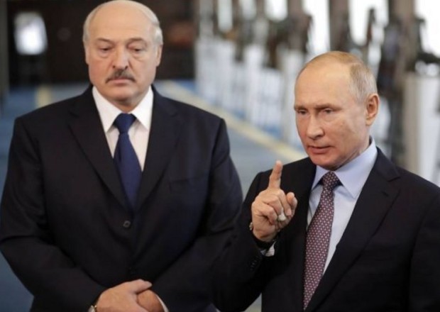 Putin və Lukaşenko sərhəd böhranını müzakirə ediblər