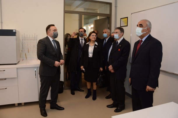 UNEC-də Aziz Sancar adına Qida təhlükəsizliyi laboratoriyasının açılışı oldu - FOTOLAR