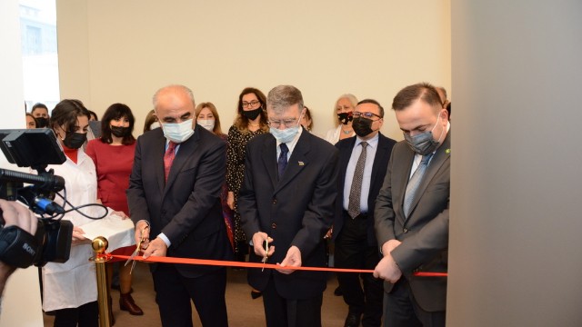 UNEC-də Aziz Sancar adına Qida təhlükəsizliyi laboratoriyasının açılışı oldu - FOTOLAR