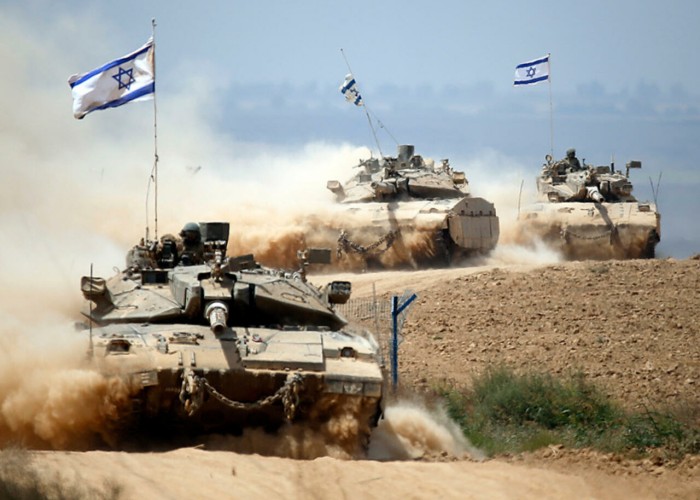 İsrail Suriyanı tanklarla atəşə tutdu