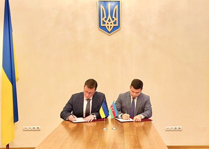 Azərbaycan və Ukrayna arasında memorandum imzalandı