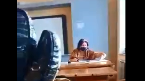 Biabırçı videoya görə müəllimə töhmət verildi - YENİLƏNİB (VİDEO)