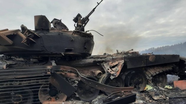 "14 min rus hərbçisi və 444 tank məhv edilib" - Ukrayna