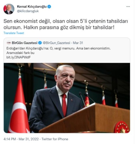 Ərdoğan Kılıçdaroğlunu məhkəməyə VERDİ - FOTO