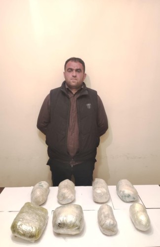 Azərbaycana 49 kq narkotik keçirilməsinin qarşısı alındı