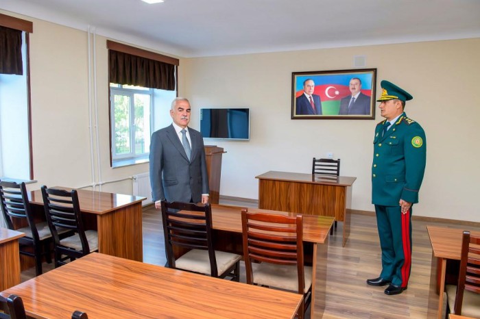 General Vasif Talıbova raport verdi - FOTOLAR