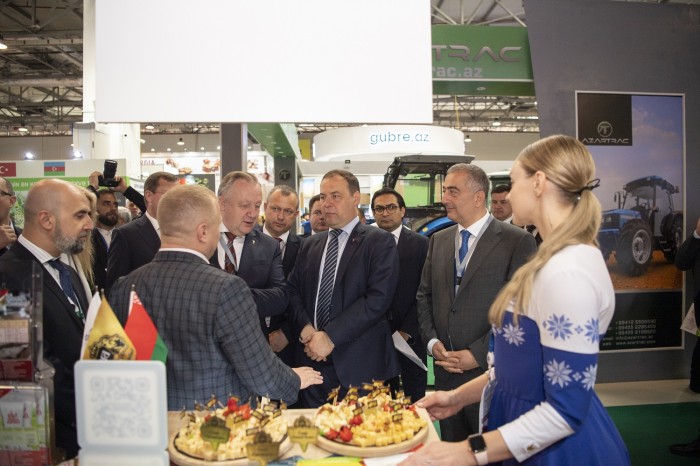 Belarusun Baş naziri “Caspian Agro 2022” sərgisini ziyarət etdi - FOTOLAR