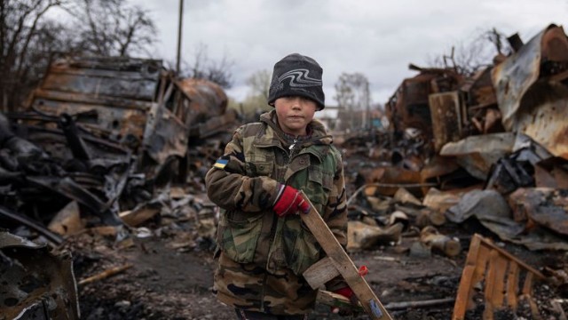 Ukraynada müharibədə 232 uşaq ölüb 