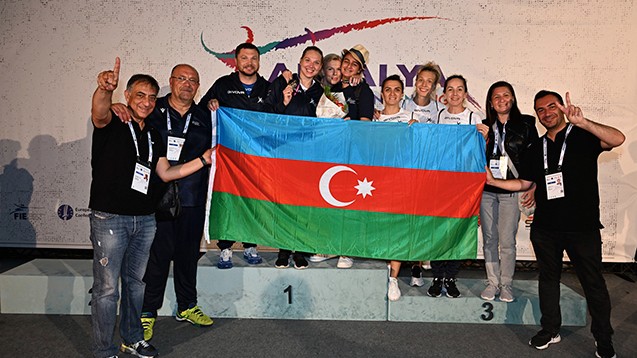 Azərbaycan qılıncoynadanı Anna Başta Avropa çempionu oldu